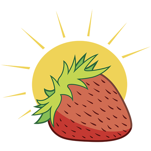 Strawberry Solar Logo Icon