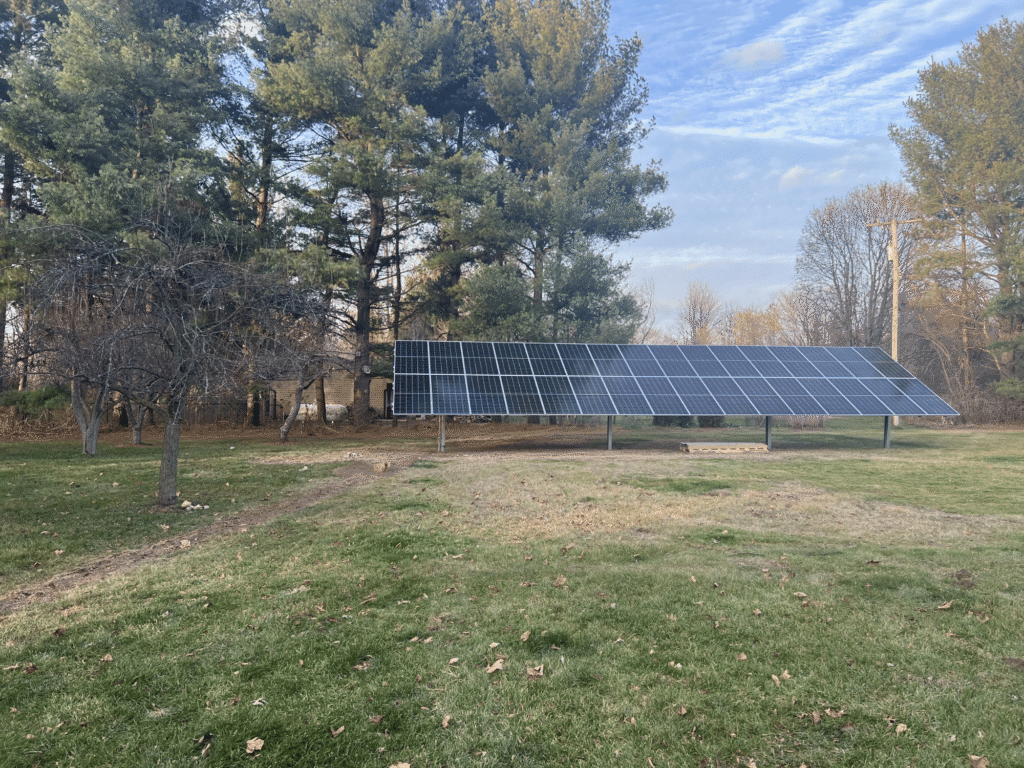 nicholas d strawberry solar project ground mount panels
