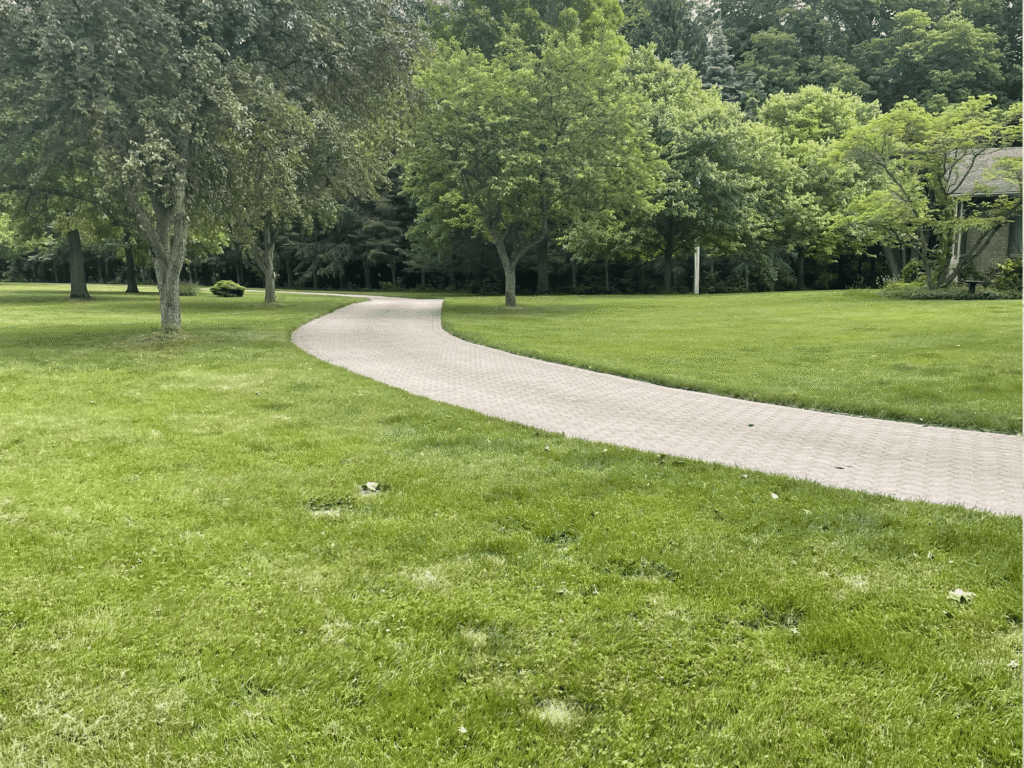 nicholas d strawberry solar project paver walkway