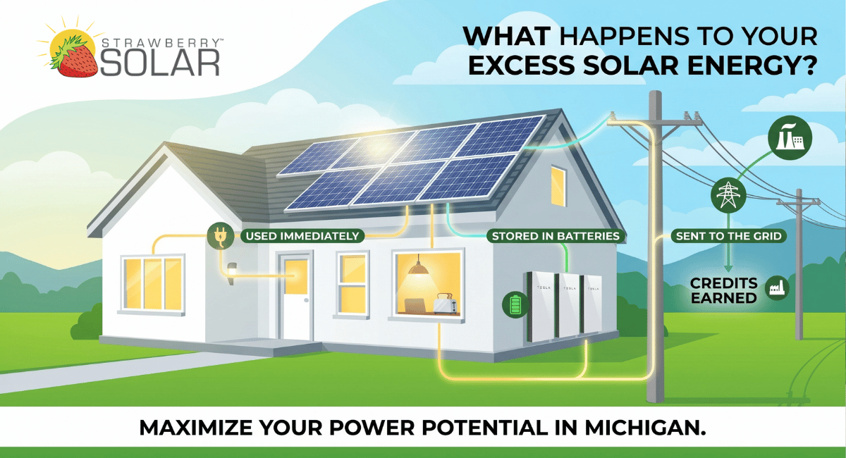 excess solar energy